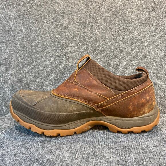 L.L. Bean Storm Chaser 5 Mens‎ 8.5 M Duck Boots Brown Leather Primaloft Tek 2.5 LL Bean Storm Chaser Tek 2.5 Boots Waterproof Leather Uppers  main image 3